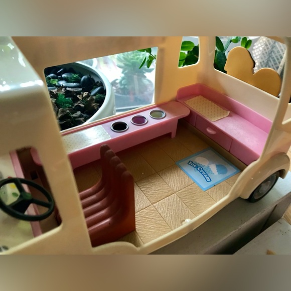 Calico Critters Ice Cream Truck Vehicle Accessories Vehicle Toy Playset Food - Picture 8 of 16